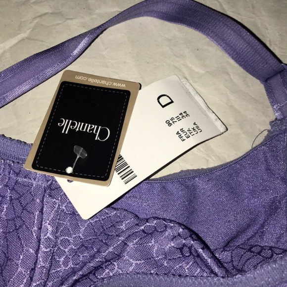 NWT Chantelle Intimates C Magnifique Underwire Bra 1891 Lilac 34D - Picture 4 of 5